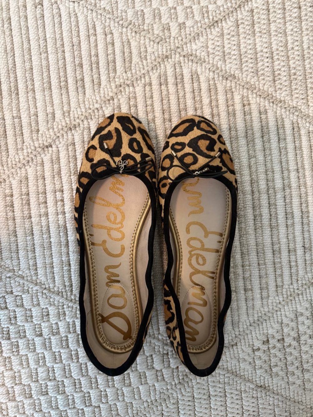 Sam Edelman Leopard Ballet Flats